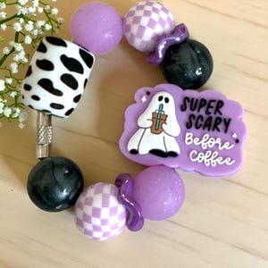 Halloween Tumbler Charm, Stanley Cup Charm