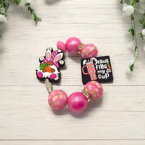 Easter tumbler charm, Easter tumbler accessories, Stanley accessories