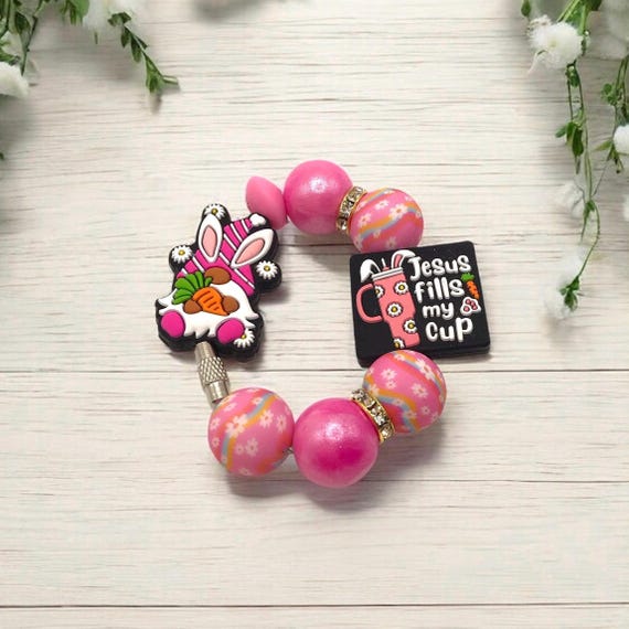 Easter tumbler charm, Easter tumbler accessories, Stanley accessories