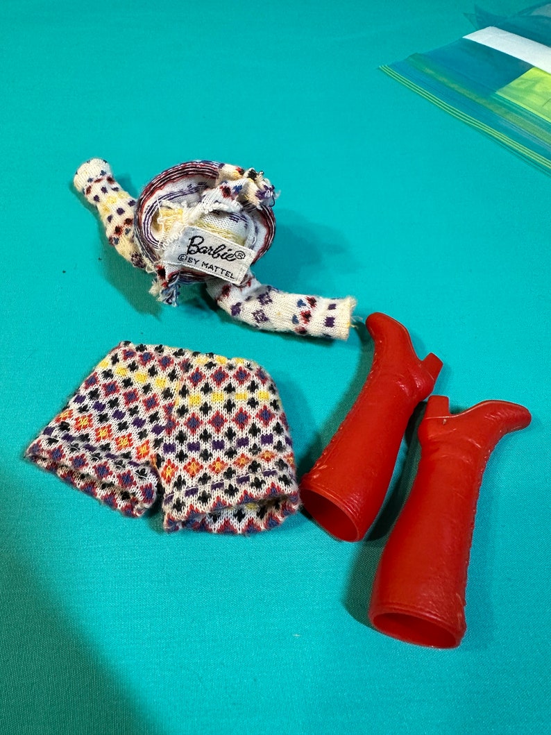 Tenue Barbie The Short Set Mattel #3481 - Vintage 1972