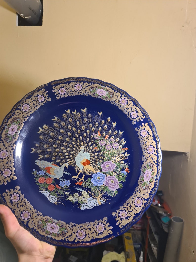 Assiettes porcelaine marocaine rare image 2