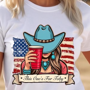 Toby Keith Memorial Tshirt, This one&#39;s for Toby shirt, Country Music Shirt, In memory of Toby Keith, 4th of July, Toby Keith Merch