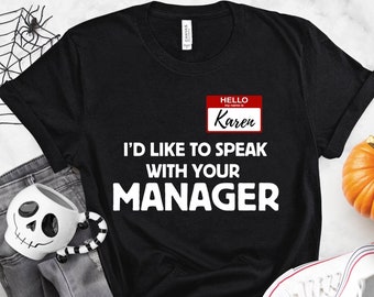 Karen Halloween Shirt | Adult Halloween costume group Halloween tshirt funny costume teacher Halloween shirt women plus size Halloween shirt