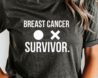 Survivante du cancer du sein, chemise survivante du cancer, t-shirt de lutte contre le cancer, chemise de sensibilisation au cancer, chemise de motivation, cadeau de survivante du cancer du sein