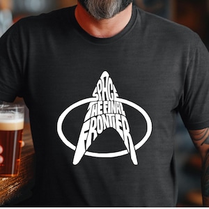 Star Trek Starfleet Shirt Enterprise tshirt the next generation Startrek gifts nerd shirt Earl Grey Sci-Fi Enthusiast Space-Inspired