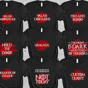 GOT shirt | GOT gift HOTD got clothing got gifts geek nerd gift faceless man book lover gift medieval shirt fandom Valar Morgulis Tank