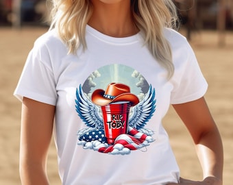 Toby Keith Memorial Tshirt, Toby Ketih Patriotic shirt, Country Music Shirt, In memory of Toby Keith, Country Thunder , USA