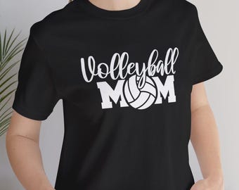 T-shirt pour maman de volley-ball | T-shirt de maman fière de volley-ball, chemise de volley-ball, t-shirt de volley-ball, vêtements de maman de sports