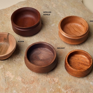 Sapele, Cedar, Mahogany: Kitchy Bowls