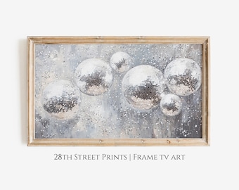 Disco Ball Frame TV Art: New Year's Eve Celebration (Digital Download)