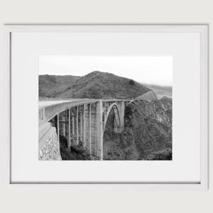 Framed Bixby Bridge Print | Fine Art Bixby Bridge California Photograph | Big Sur California Wall Art | Northern California Home Decor