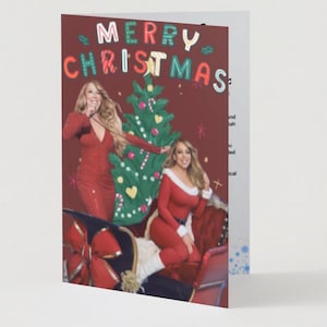 Mariah Carey Christmas Card
