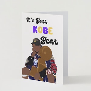 Cartão de aniversário do Ano de Kobe - Arquivo PNG para download instantâneo