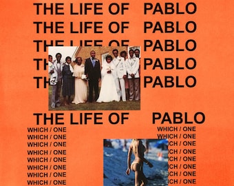 Kanye West - La vie de Pablo (Édition limitée) Vinyle couleur aléatoire 2LP