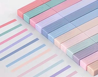 Marcadores fluorescentes en tonos pastel - diario bíblico - estudio bíblico - devocional - artículos para agenda - agenda Happy Planner - papelería