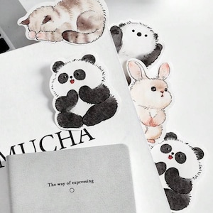 Cute animal sticky notes - Bible journaling - Devotional - Bible study - journal - planner - studying - sticky note - adhesive note