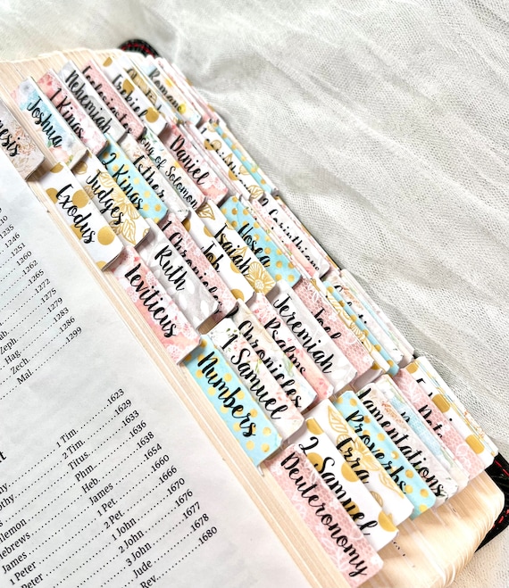 Catholic Bible tabs - laminated bible tabs - Catholic gifts - bible study - bible journaling - devotional-  gift