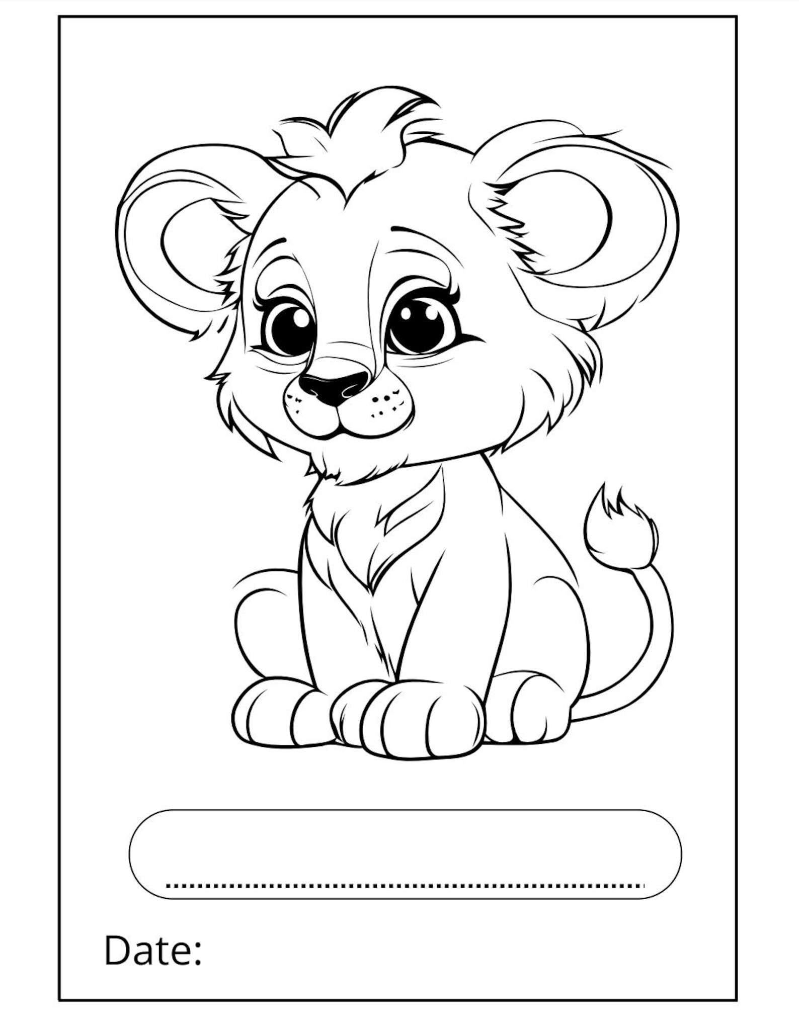 Children s Coloring Pages Etsy children-s-coloring-pages-etsy