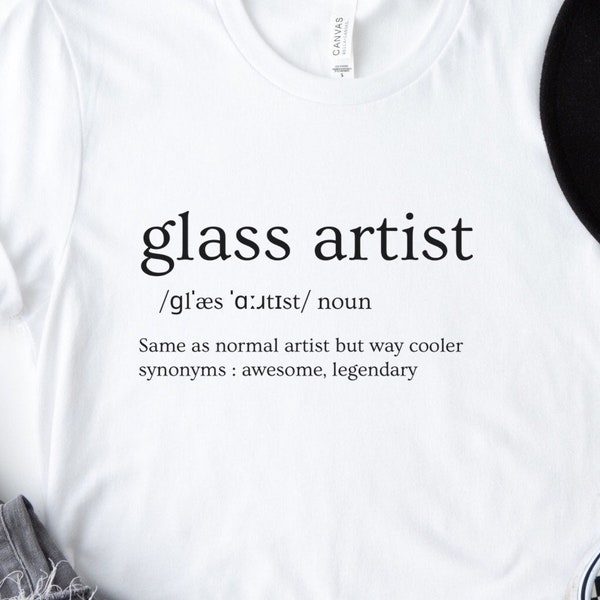 Glass Artist Funny Shirt, Fused Glass Shirt, Stained Glass Shirt, Kiln Formed Glass, Gift For Glass Artist, Glass Blowing, COE 90, COE 96