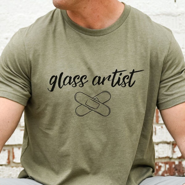 Funny Glass Artist Shirt, Fused Glass Shirt, Stained Glass T-shirt, Glass Art, COE 90, COE 96, Gift For Glass Artist, Glass Artist T-shirt