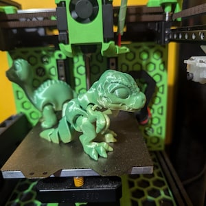 Mini Fidget T-Rex Toy Articulated Tyrannosaurus rex Dinosaur Trex
