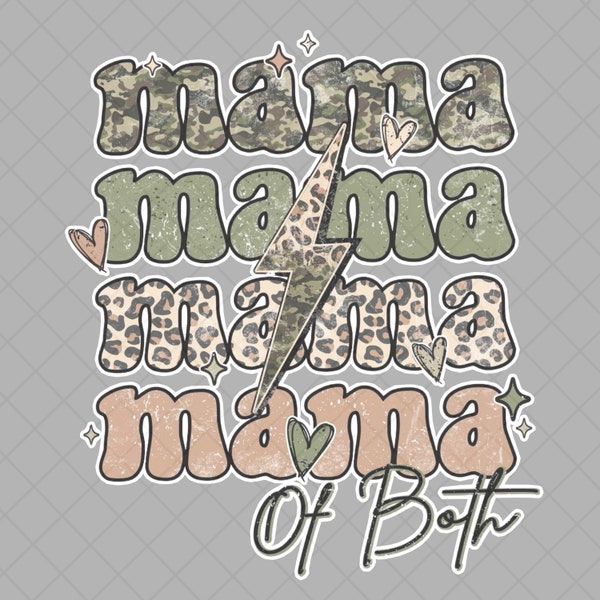 Mama of both sublimation, Mama of both cheap sublimation png dtf, Mama of both lighting bolt, Mama sublimation, Mama digital shirt design