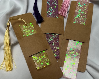 Pastel Bookmarks in Resin