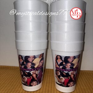 Custom Foam Cups, Foam Cups, Styrofoam Cups, Personalized Cups, Personalized Foam Cups, Party Cups, Custom Cups by Mystical Designs!