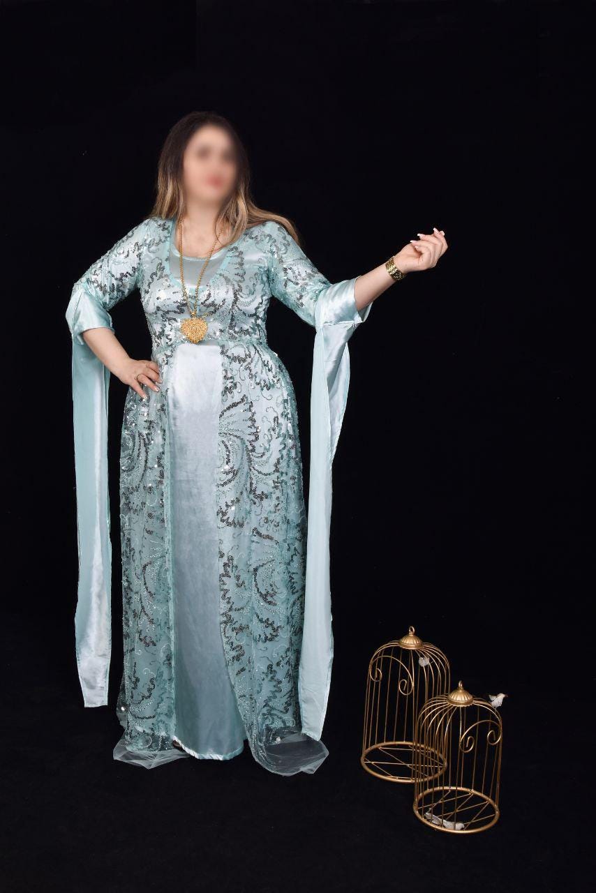 Kurdish Dress Blue - Etsy