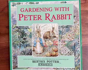 Giardinaggio con Peter Rabbit Libro con copertina morbida vintage