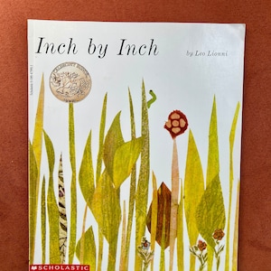 Inch by Inch by Leo Lionni Vintage Children&#39;s 1990s Softcover Book