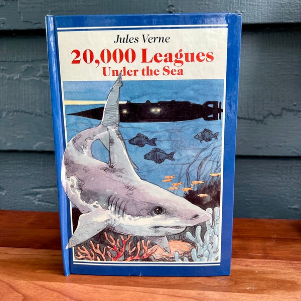 Jules Verne 20,000 Leagues Under the Sea Vintage 90s Children’s Pop-Up Picture Book