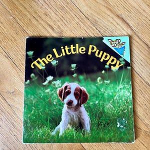 The Little Puppy Vintage Children&#39;s Animal Pet Dog Puppy Picture Book