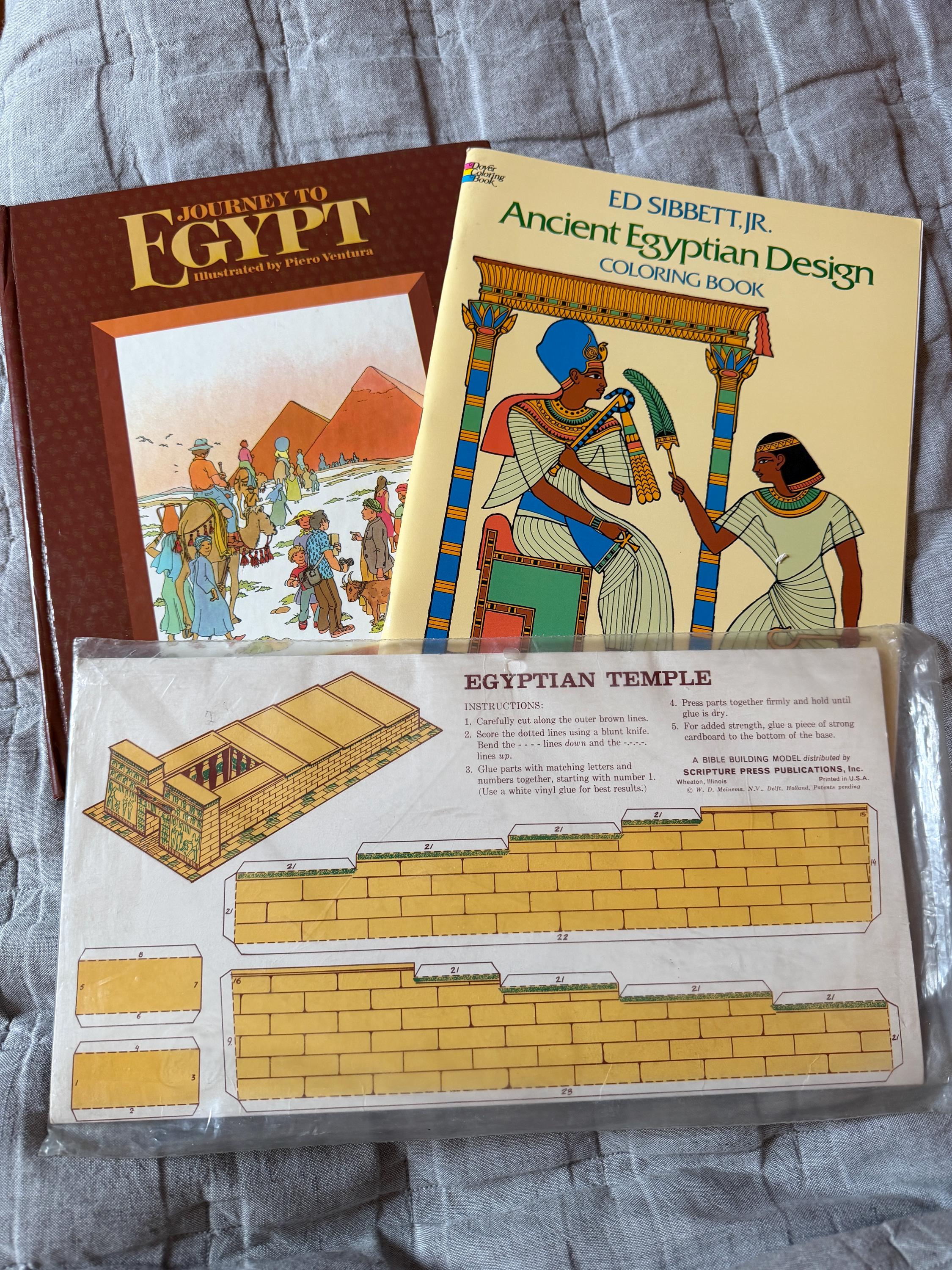 Ancient Egyptian Model Kit - Etsy