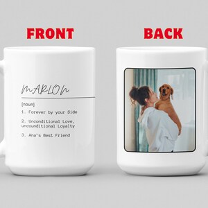 Personalized Pet Mug, Custom Pet Mug, Dog Lover Gift, Cat Lover Gift, Personalized Dog Mug, Custom name Pet mug, Custom Photo mug with name