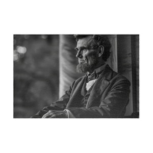 Abraham Lincoln Puzzle in 110, 252, 520, or 1014 pieces, 1000 Pieces, Unique, Jigsaw, Family, Adults, Birthday, Gift, Activity, History