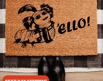 Ello Worm Door Mat, Housewarming Gift, Front Decor, Closing Gift, New Home Gift, Home Decor, Doormat Outdoor, Welcome Mats, Front Door Mat