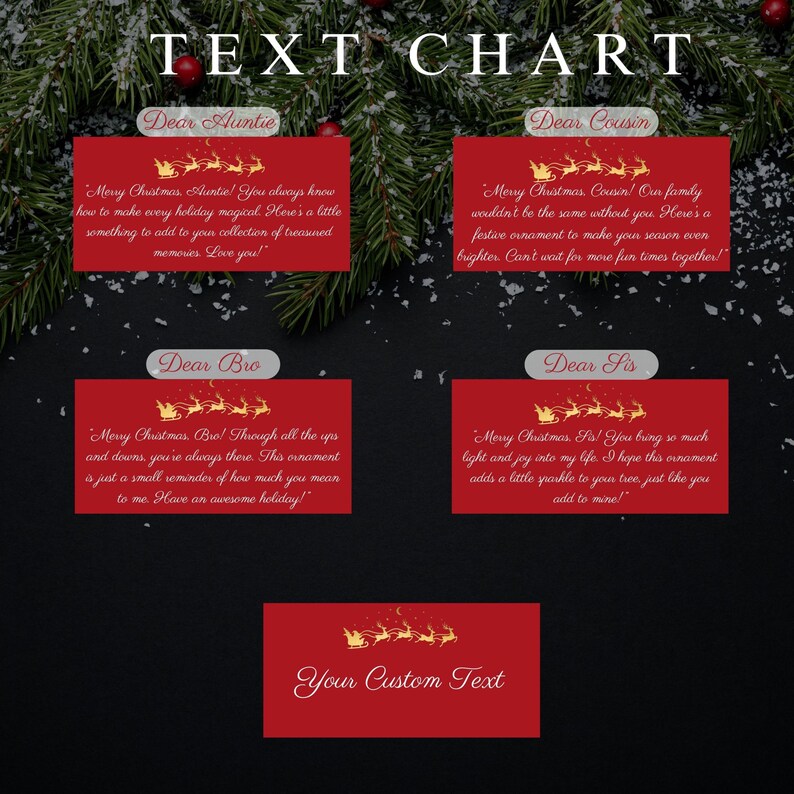 Custom Baby Name Ornament, Baby's First Christmas Ornament, Baby Name