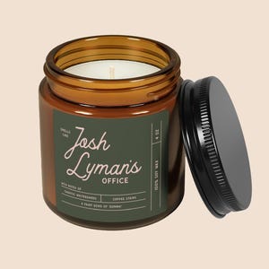 West Wing Candle: Josh Lyman's Office Scented Soy Candle