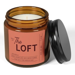 New Girl Candle, The Loft New Girl Soy Candle, New Girl Gifts, 4oz Soy Candle, Novelty TV Candle
