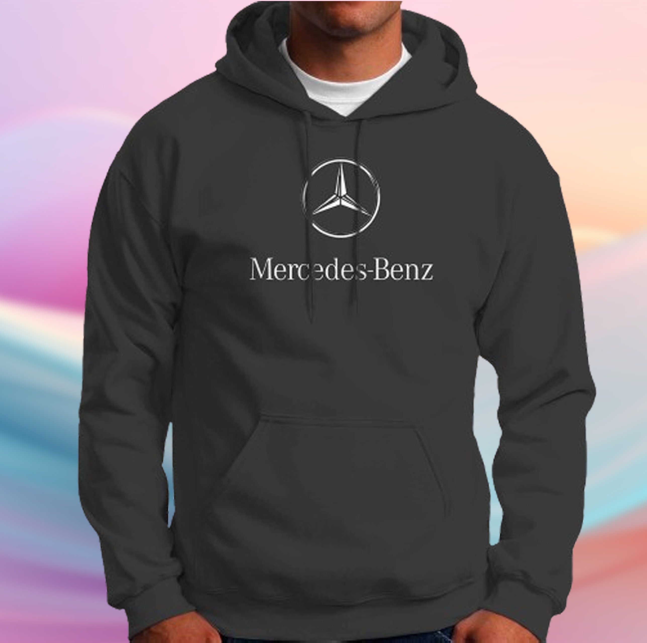Mercedes benz shop logo hoodie