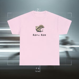 Chemise Rave Rat, produits dérivés EDM, T-shirt Riddim, T-shirt Dubstep Festival, T-shirt graphique Bass Music, Chemise Feral Raver image 3