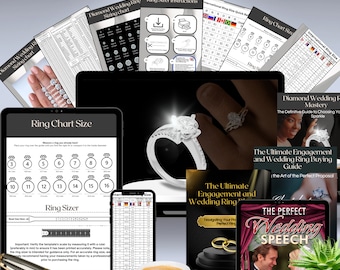 The Ultimate Ring Sizer Kit: Instant PDF Downloads