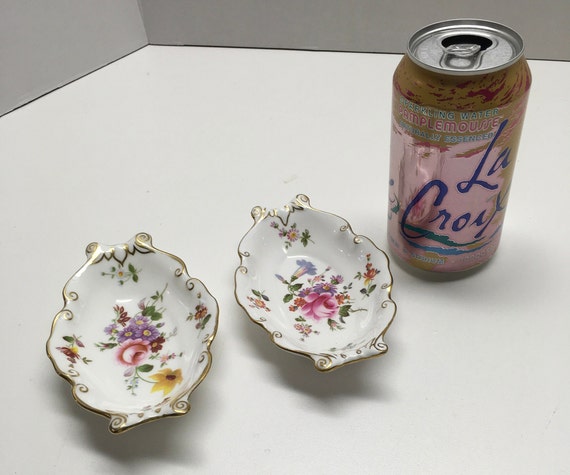 Pair of Trinket Dishes, Royal Crown Derby English… - image 5