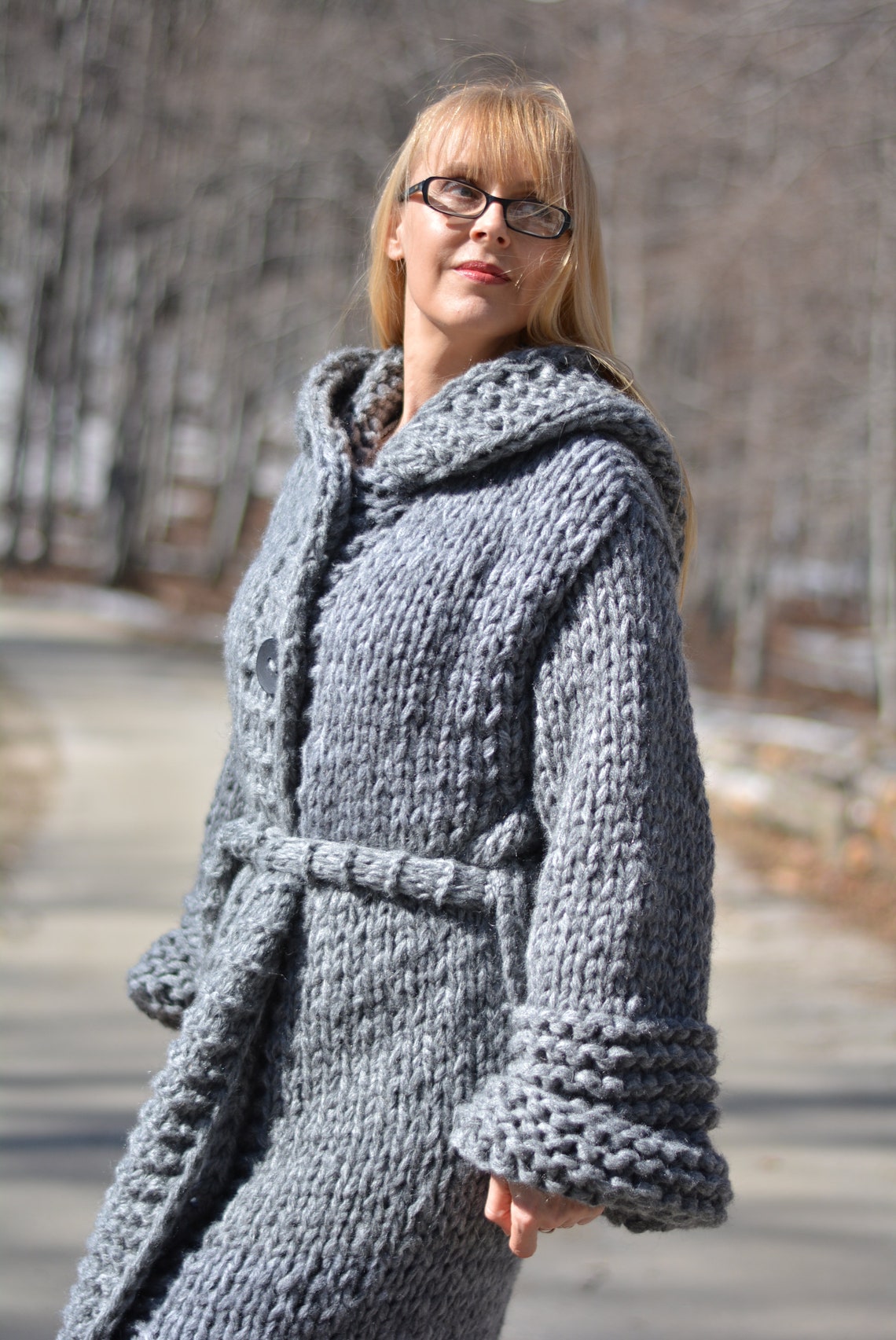 Best Selling Wool Cardigan Hand Knitted Cardigan Chunky Wool - Etsy