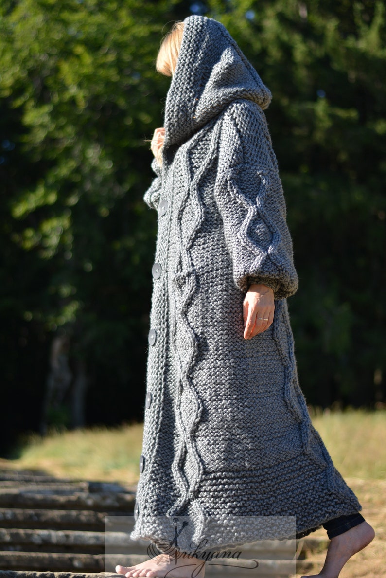 handmade knitted cardigan