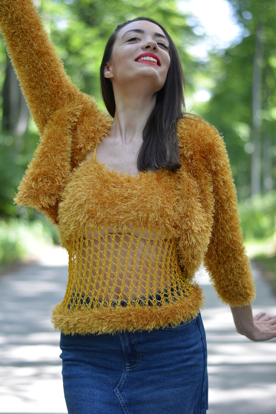 Bolero jaune moutarde deals