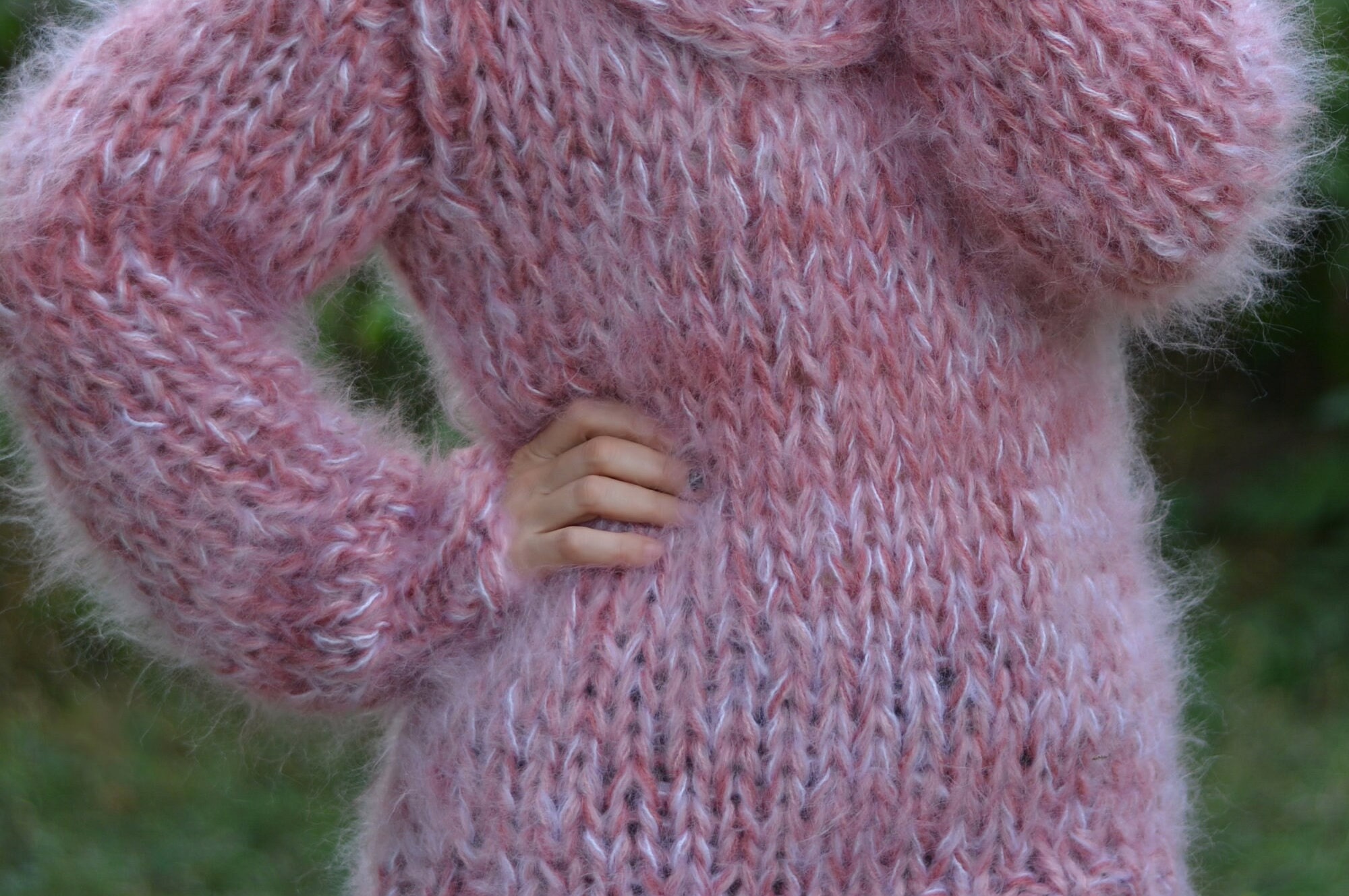 Custom Made Chunky Mohair Sweater in a Dark Gray Mix - Etsy Custom Made Chunky Mohair Sweater in a Dark Gray Mix - Etsy