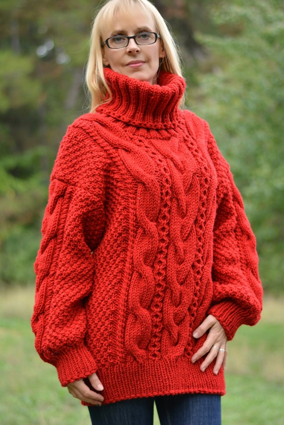 mens thick wool jumpers