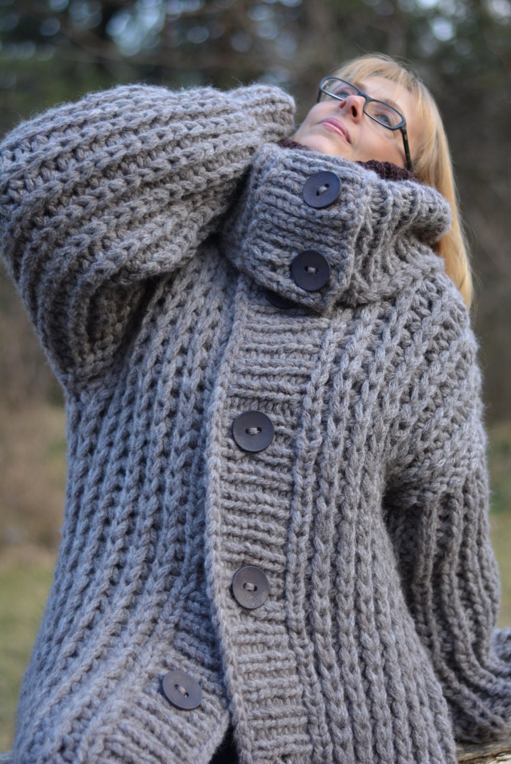 big wool jumper